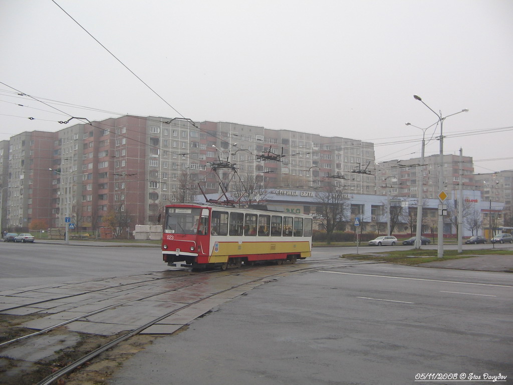 Минск, Tatra T6B5SU № 023