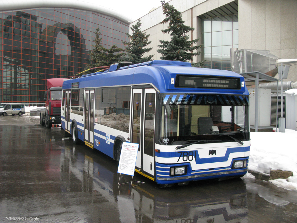 Москва, БКМ 321 № 7881; Москва — Выставка "Общественный транспорт — 2009"