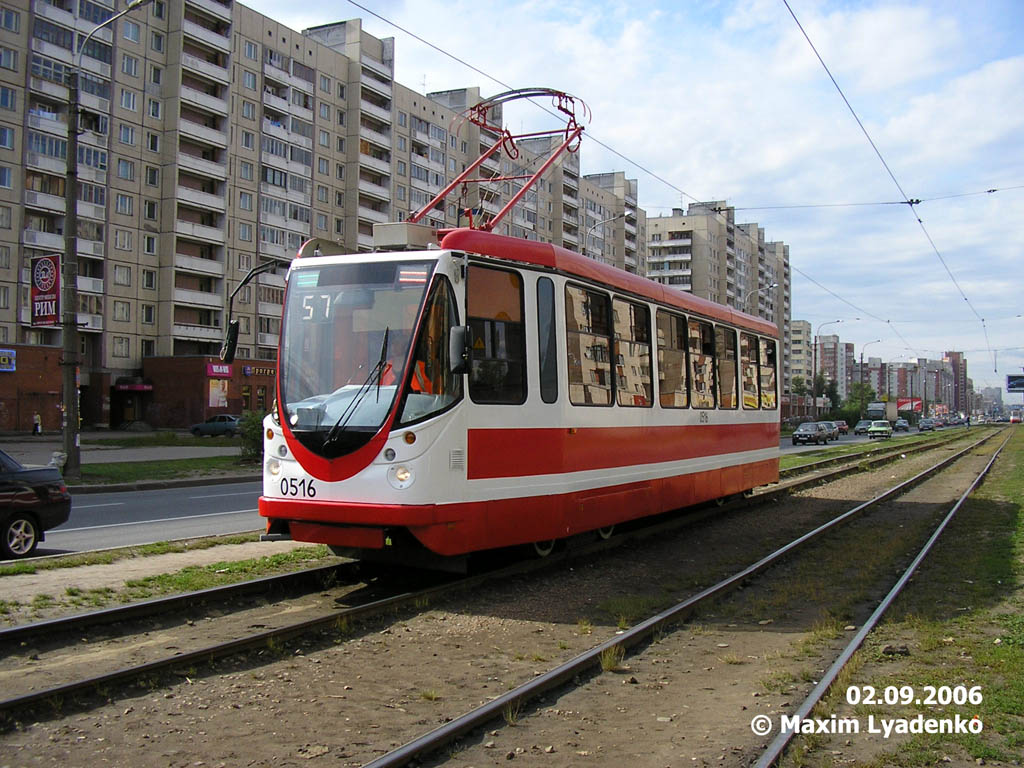 Санкт-Петербург, ЛМ-99АВН / 71-134А № 0516