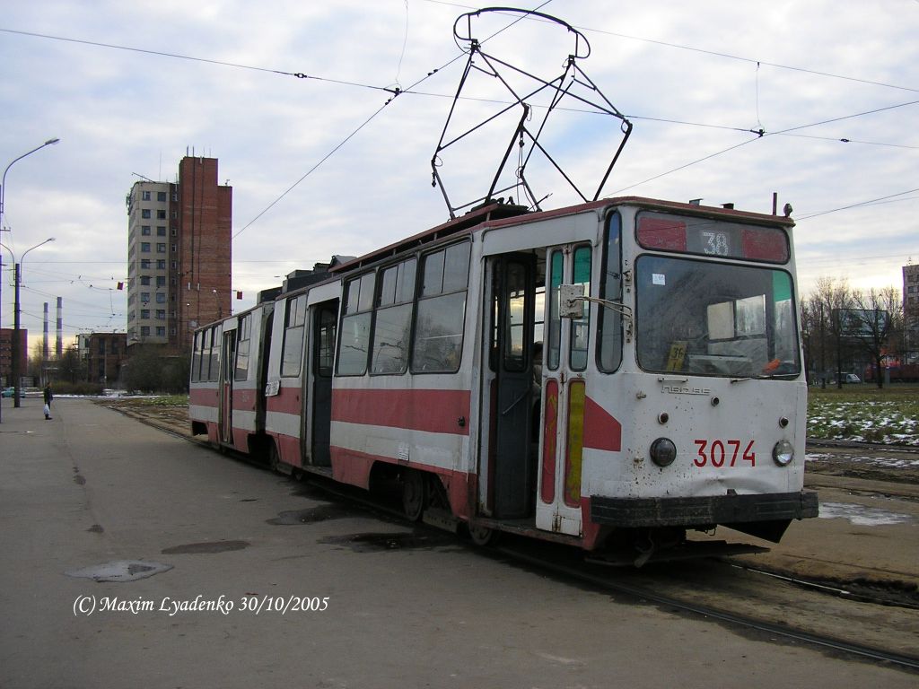 Санкт-Петербург, ЛВС-86К № 3074