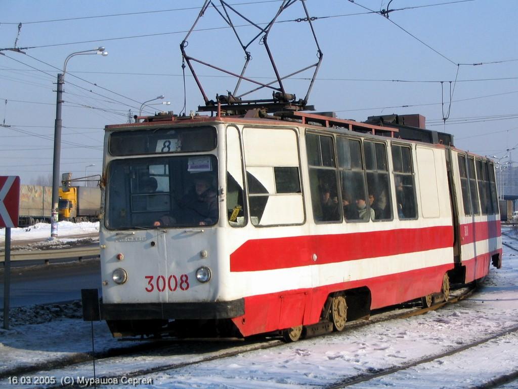 Санкт-Петербург, ЛВС-86К № 3008