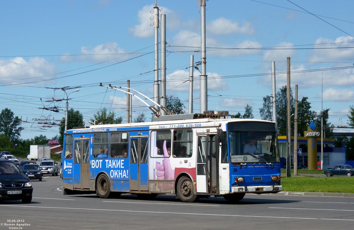 Великий Новгород, Škoda 14TrM № 24