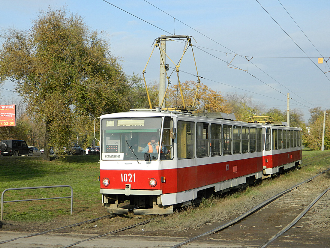 Самара, Tatra T6B5SU № 1021