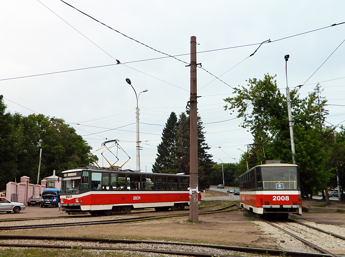 Уфа, Tatra T6B5-MPR № 2031; Уфа, Tatra T6B5-MPR № 2008