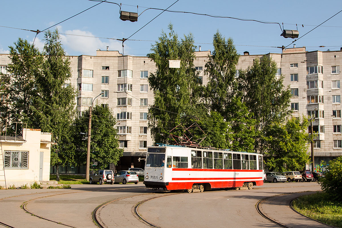 Санкт-Петербург, ЛМ-68М № 7551