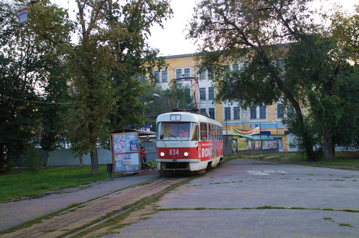 Самара, Tatra T3Е № 834