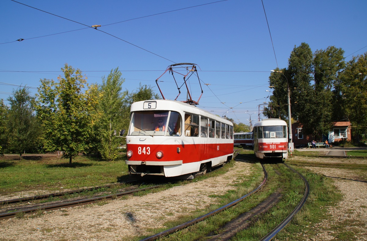 Самара, Tatra T3SU № 843
