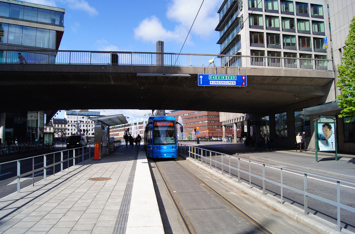 Стокгольм, Bombardier Flexity Classic № 4; Стокгольм — Трамвайные линии