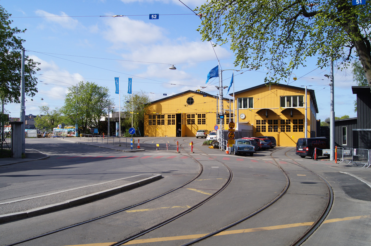 Стокгольм — Трамвайные депо; Стокгольм — Трамвайные линии
