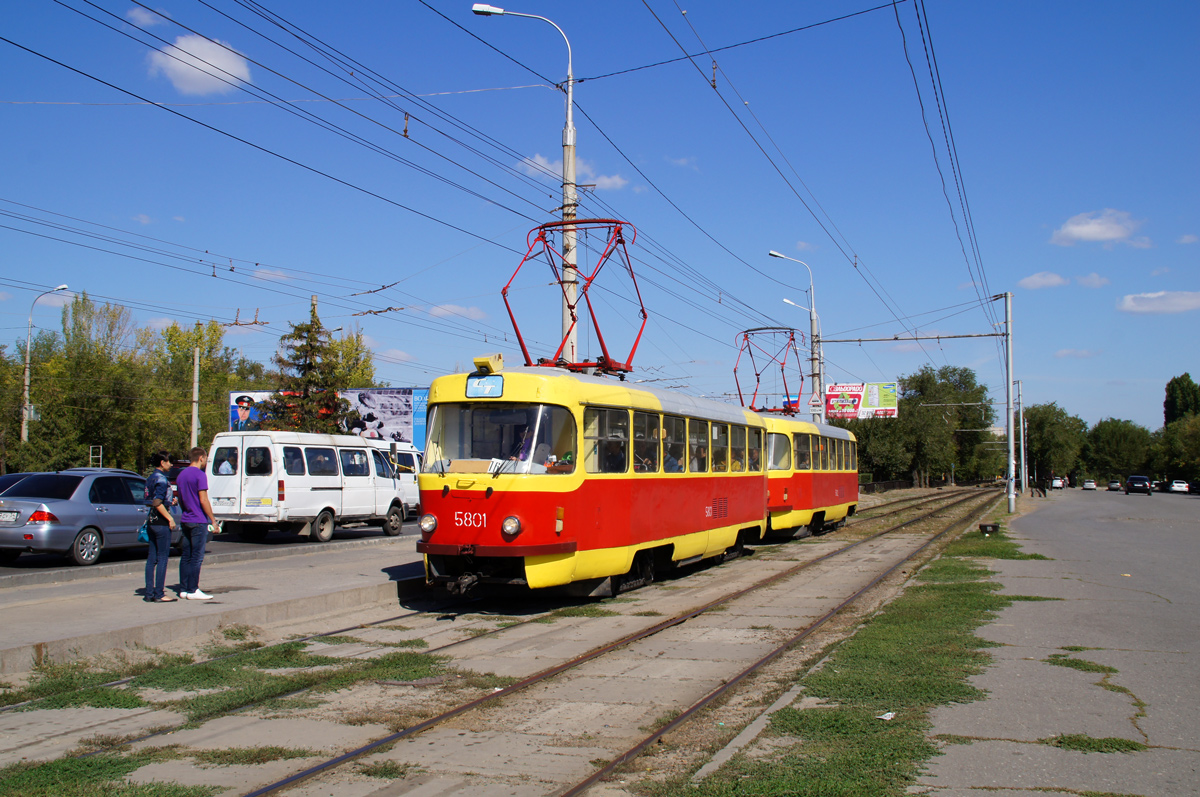 Волгоград, Tatra T3SU № 5801