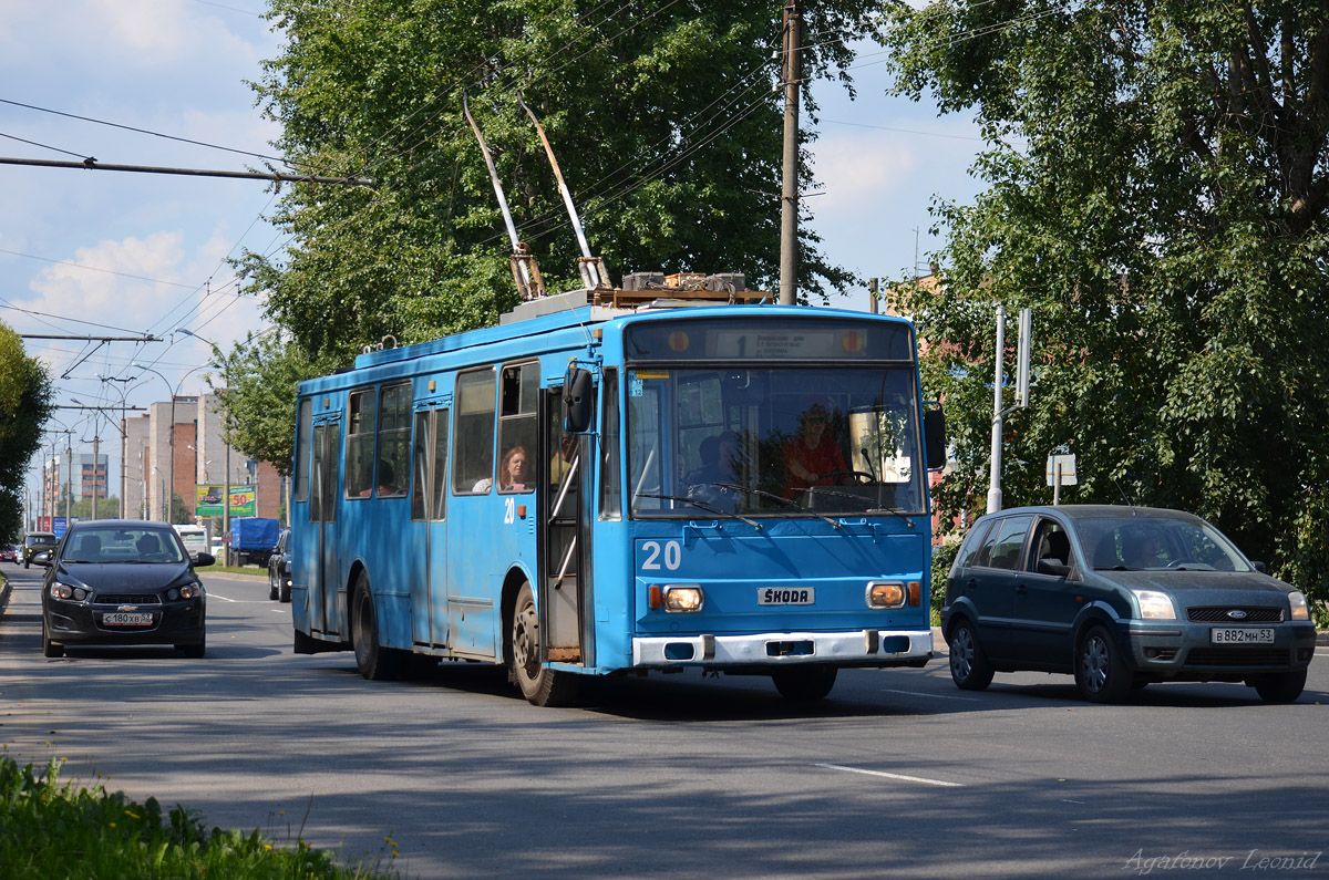 Великий Новгород, Škoda 14TrM № 20