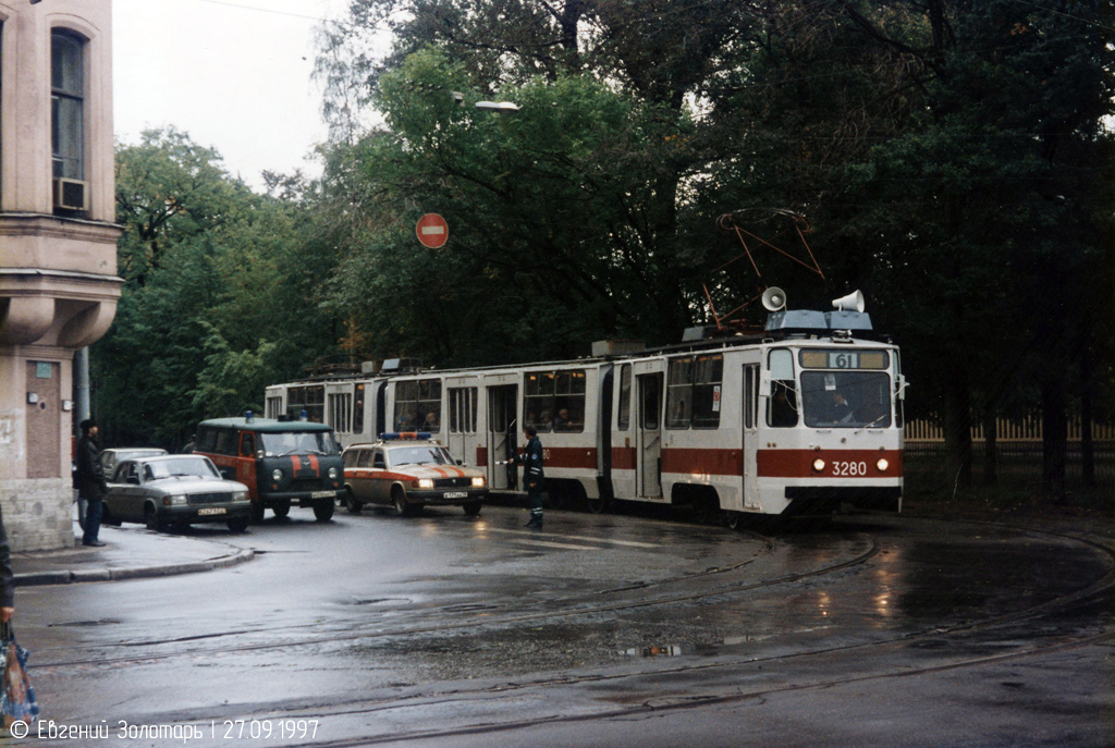 Санкт-Петербург, ЛВС-93 / 71-139 № 3280; Санкт-Петербург — Парад в честь 90-летия Петербургского трамвая