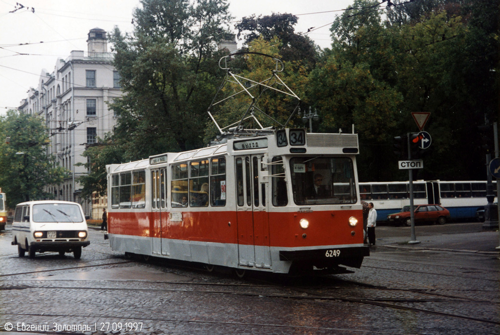 Санкт-Петербург, ЛМ-68 № 6249; Санкт-Петербург — Парад в честь 90-летия Петербургского трамвая