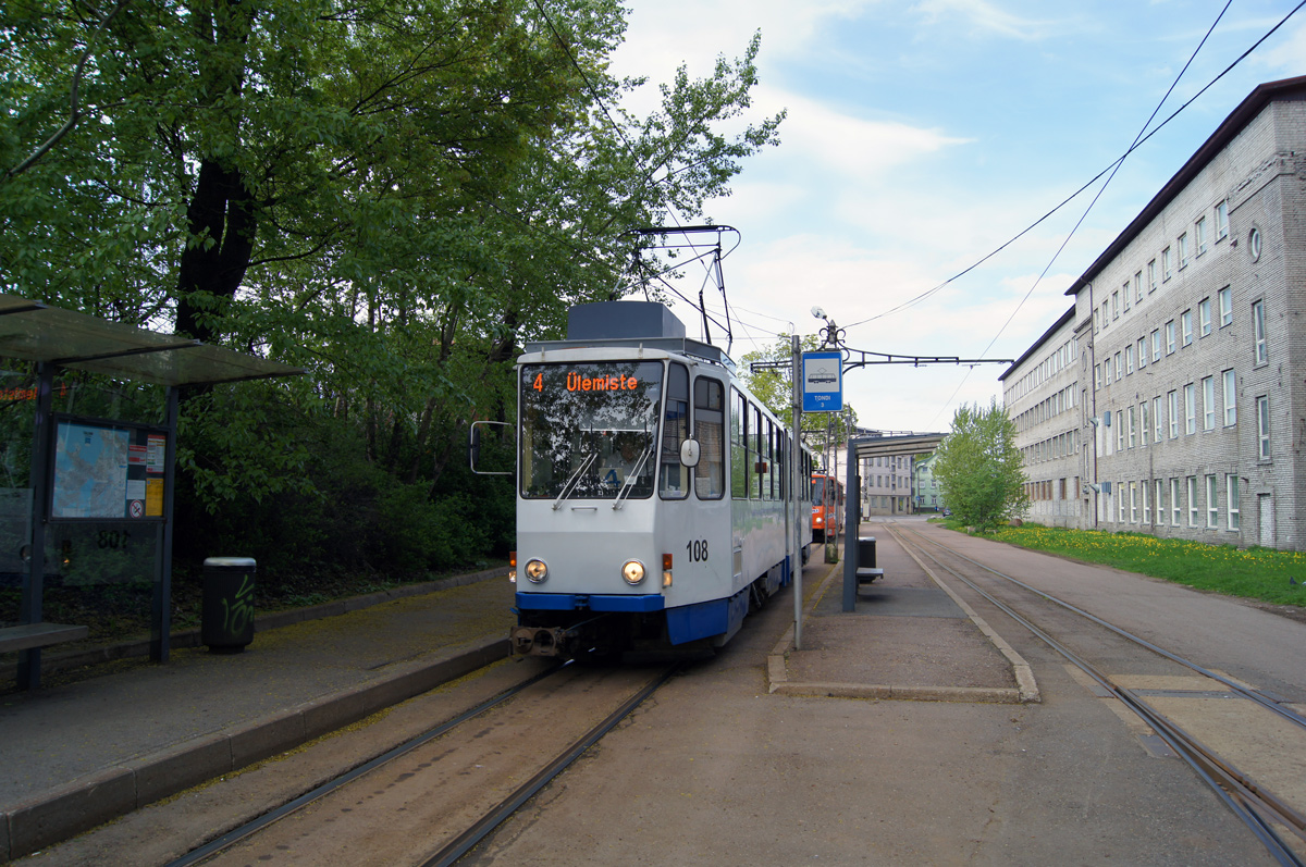 Таллин, Tatra KT4SU № 108