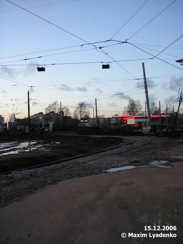 Санкт-Петербург — Конечные станции; Санкт-Петербург — Строительство новых трамвайных линий