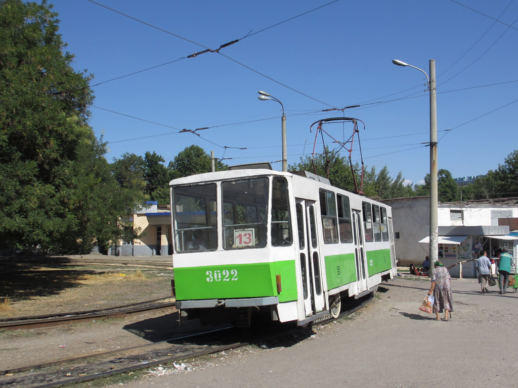 Ташкент, Tatra T6B5SU № 3022