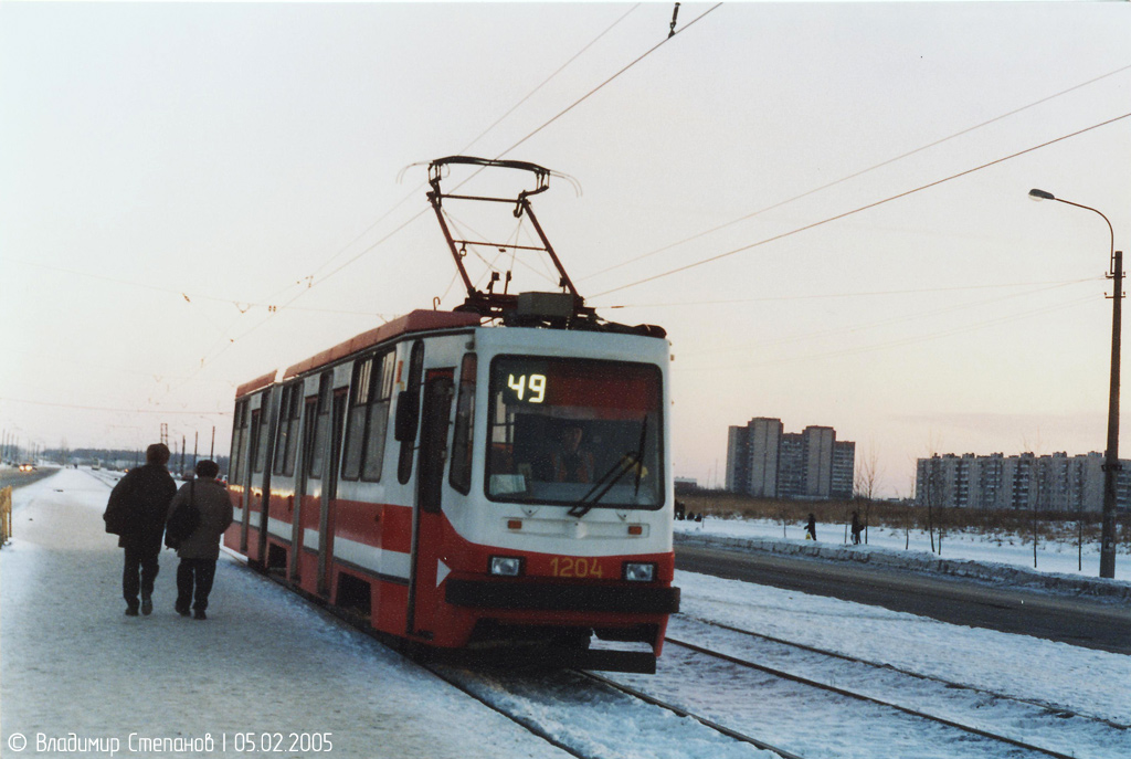 Санкт-Петербург, ЛВС-97А-01 / 71-151А № 1204