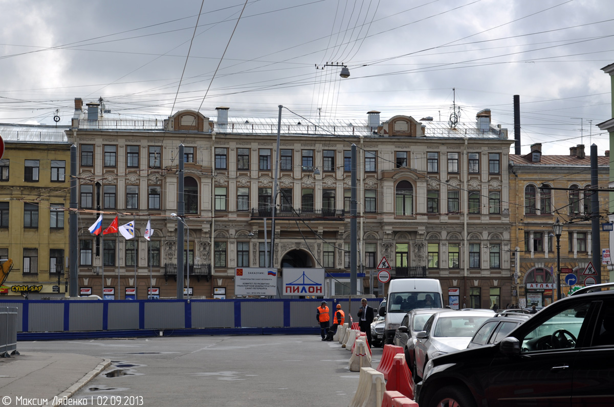 Санкт-Петербург — Строительство новых троллейбусных линий