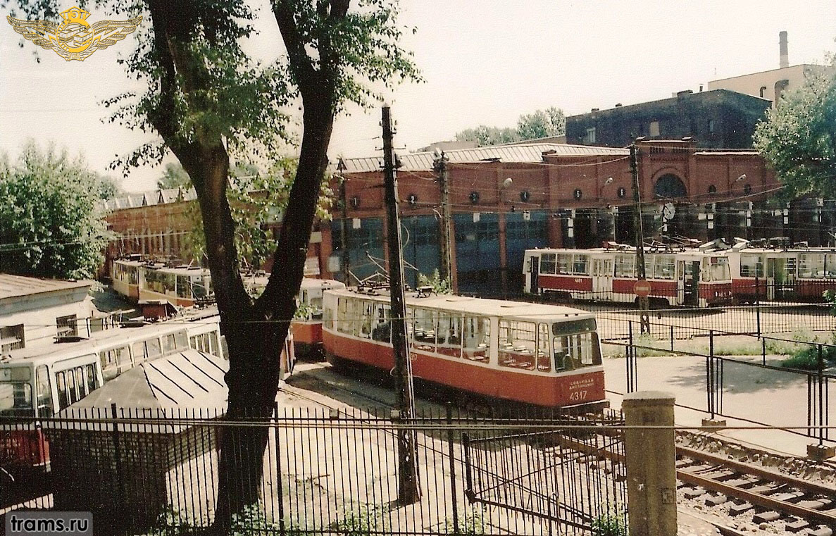 Санкт-Петербург, ЛМ-68М № 4317; Санкт-Петербург — Трамвайные парки