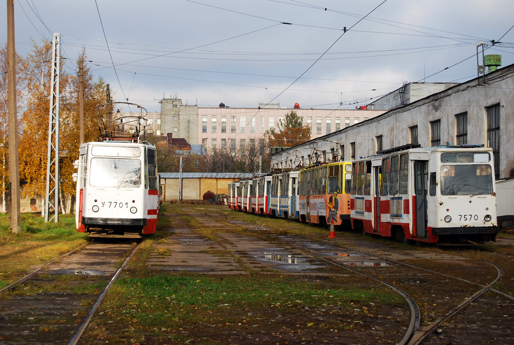 Санкт-Петербург, ЛМ-68М № 7570; Санкт-Петербург — Трамвайные парки