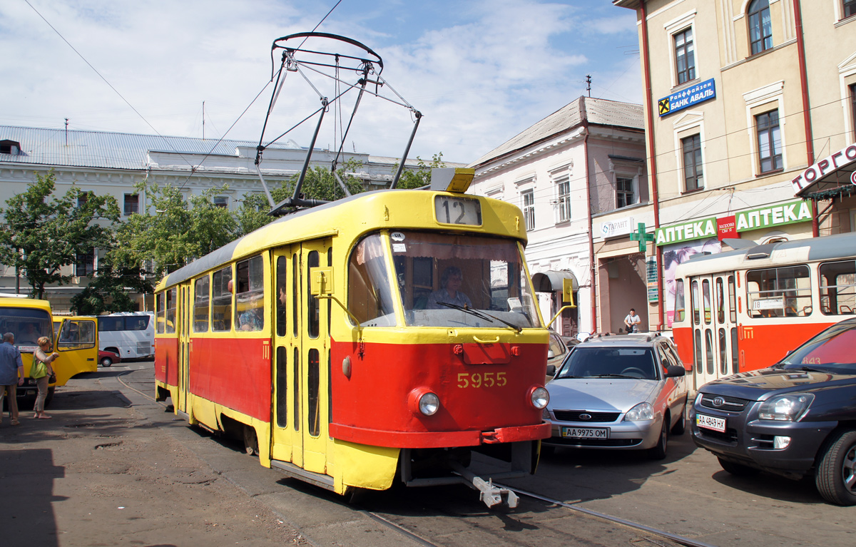 Киев, Tatra T3SU № 5955