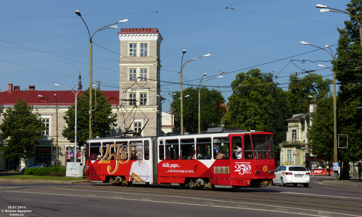 Таллин, Tatra KT4D № 173