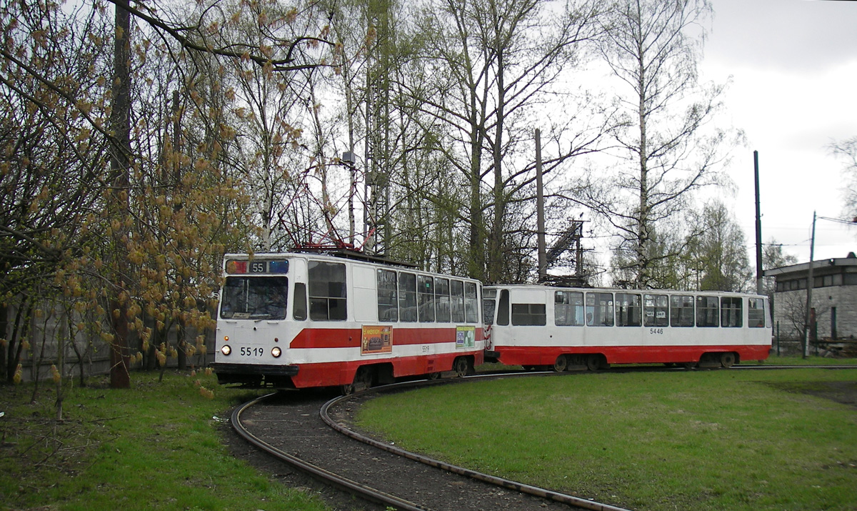 Санкт-Петербург, ЛМ-68М № 5519