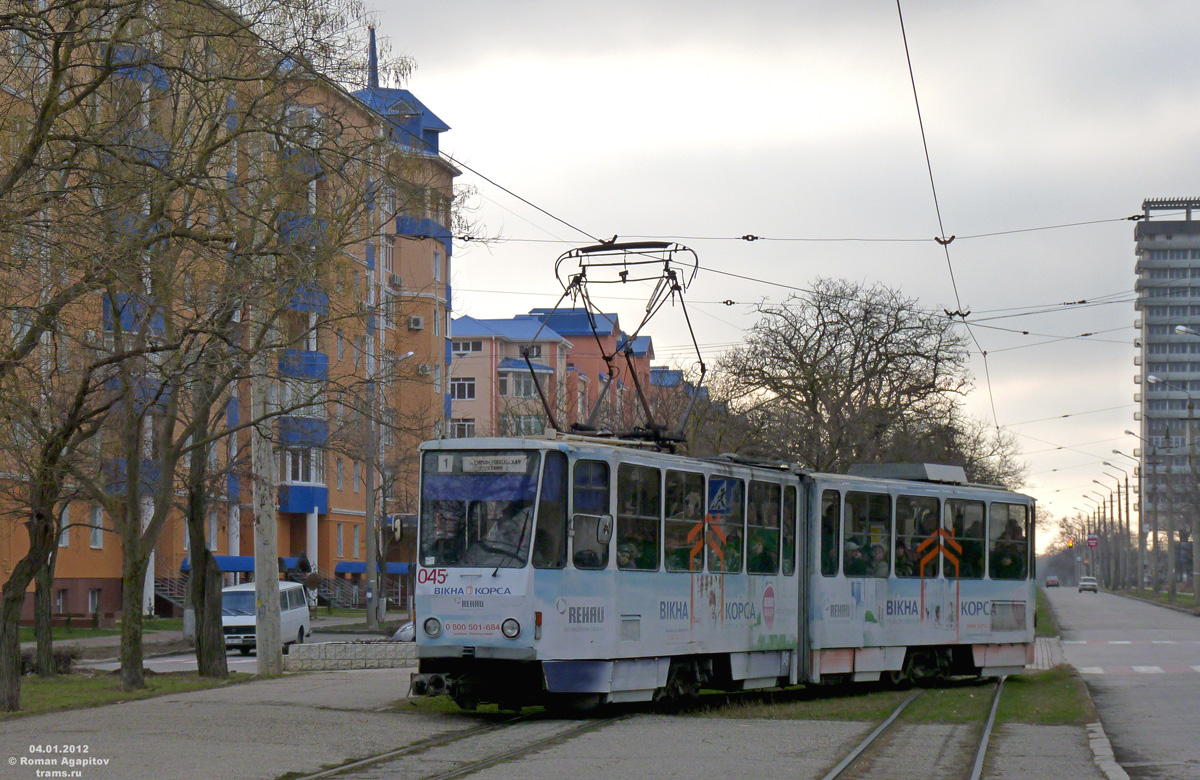 Евпатория, Tatra KT4SU № 045