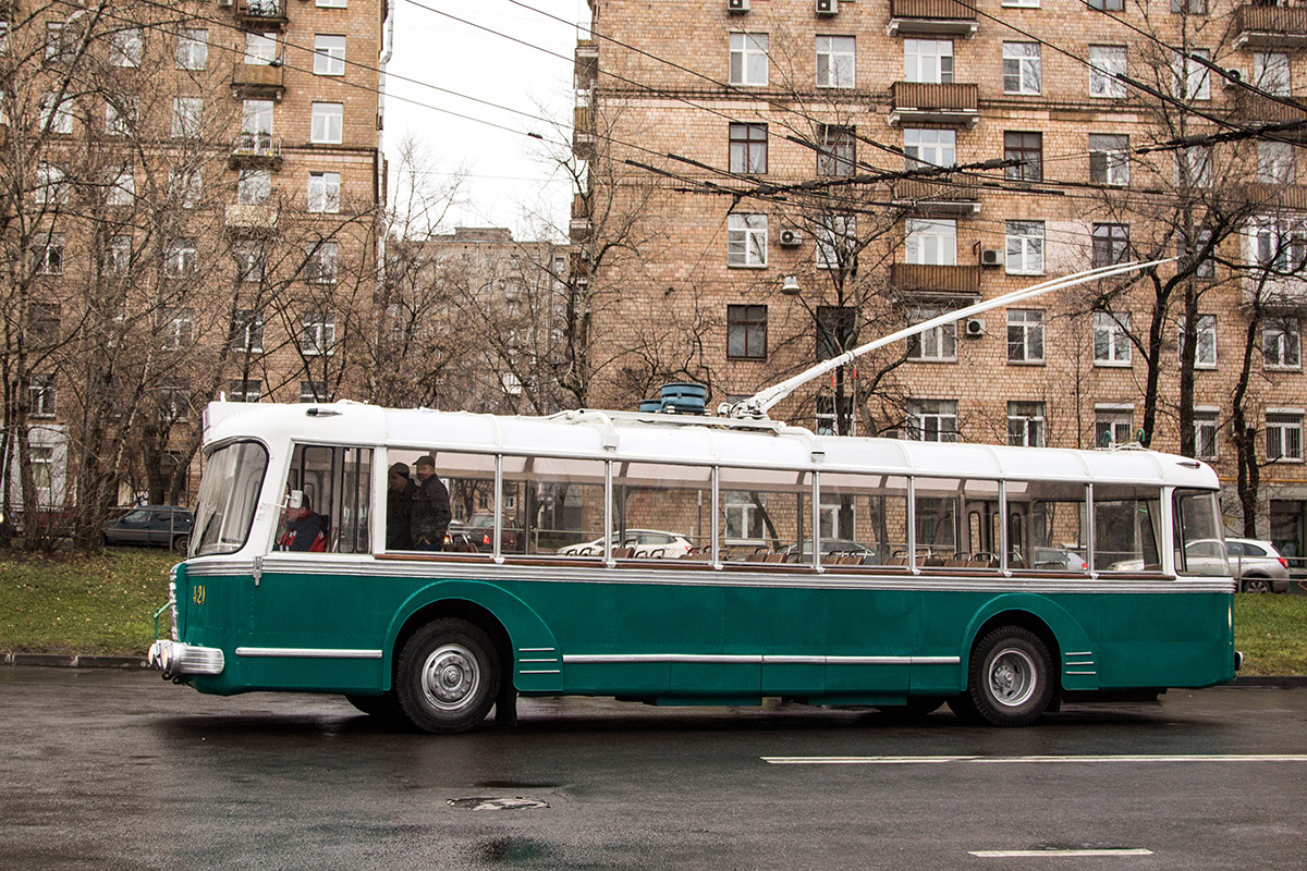 Москва, СВАРЗ ТБЭС № 421; Москва — Парад в честь 80-летия Московского троллейбуса