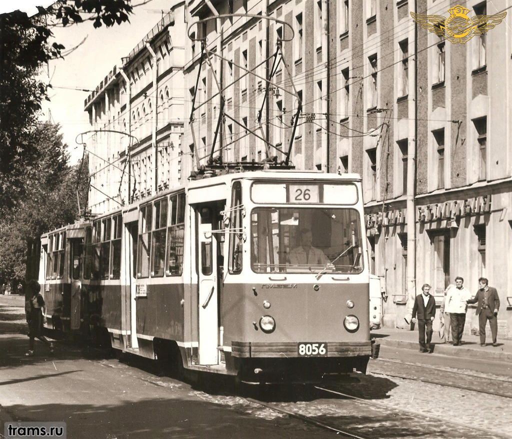 Санкт-Петербург, ЛМ-68М № 8056; Санкт-Петербург — Исторические фотографии трамваев