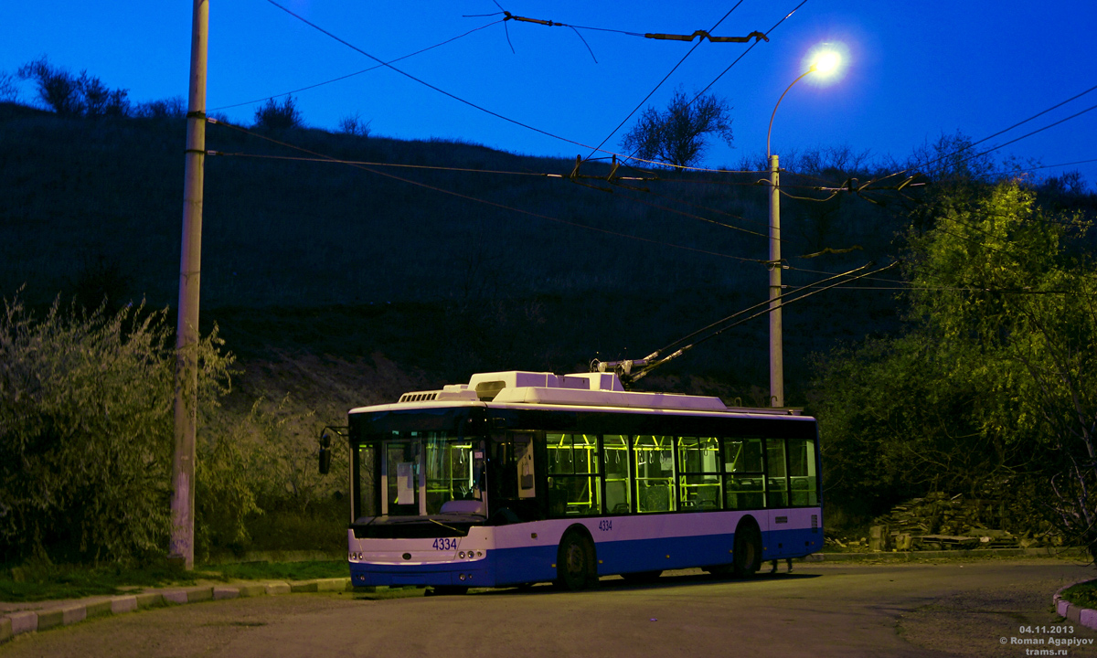 Крымский троллейбус, Богдан Т70110 № 4334