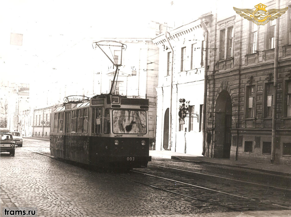 Санкт-Петербург, РШЛ № 003; Санкт-Петербург — Исторические фотографии трамваев