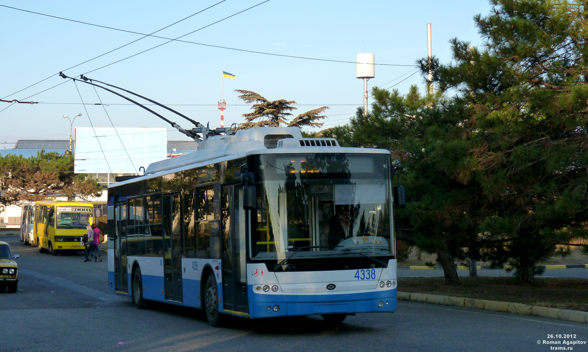 Крымский троллейбус, Богдан Т70110 № 4338