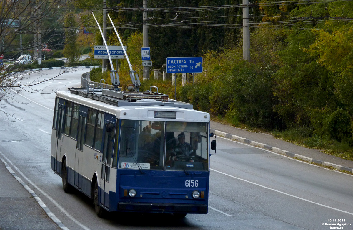 Крымский троллейбус, Škoda 14Tr11/6 № 6156