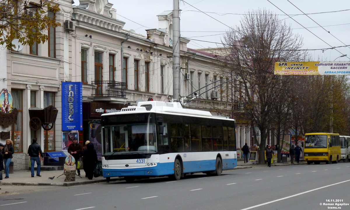 Крымский троллейбус, Богдан Т70110 № 4331