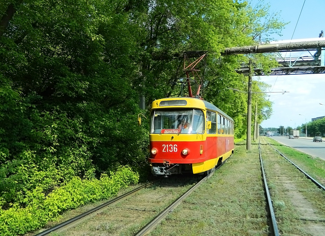 Уфа, Tatra T3D № 2136