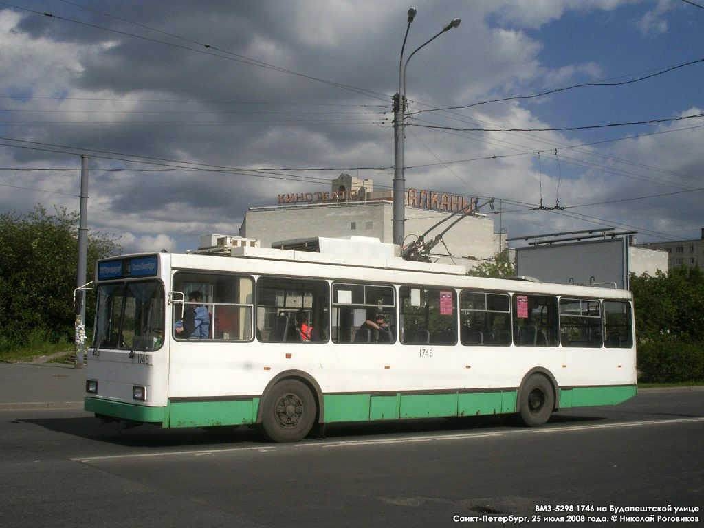 Санкт-Петербург, 5298-00 (ВМЗ-375) № 1746