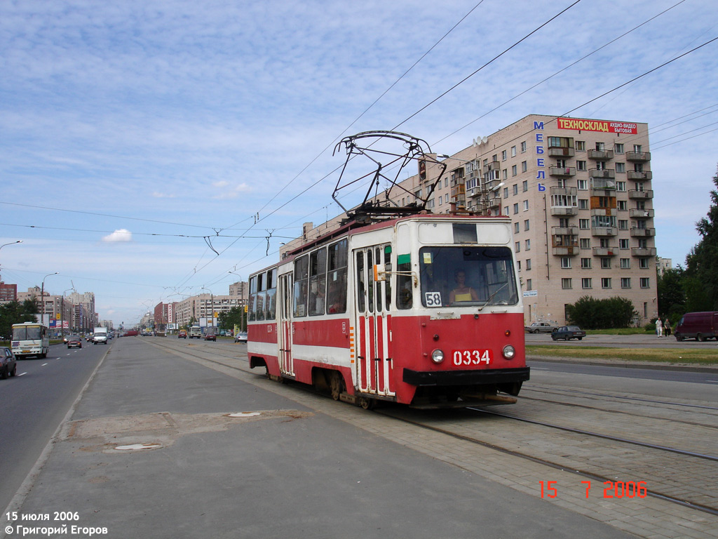 Санкт-Петербург, ЛМ-68М № 0334