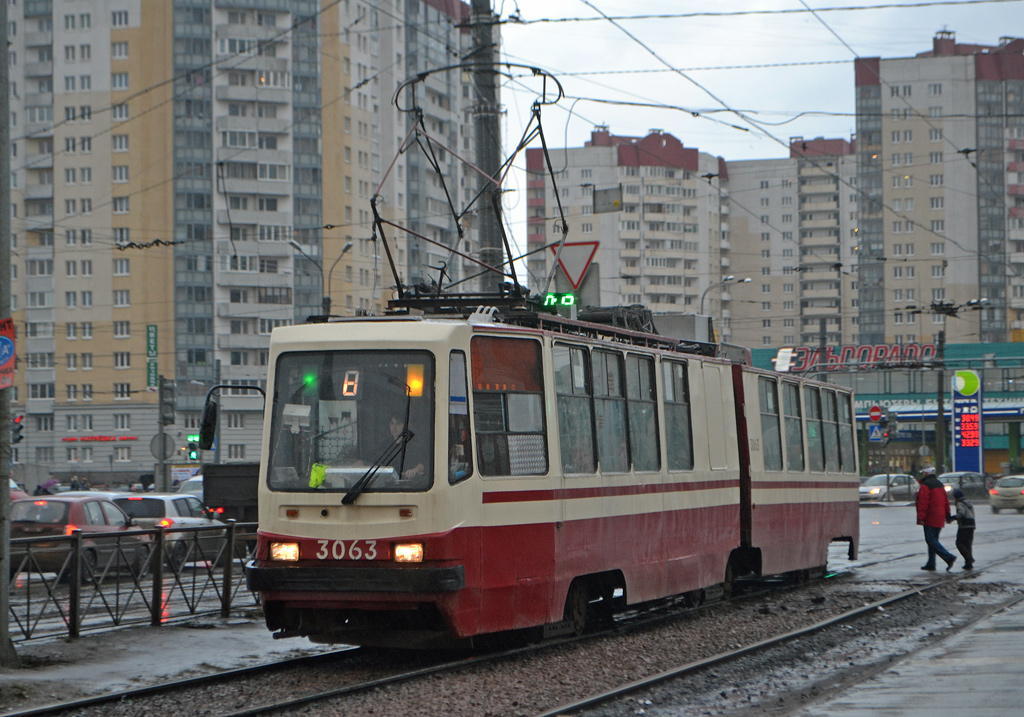 Санкт-Петербург, ЛВС-86К № 3063