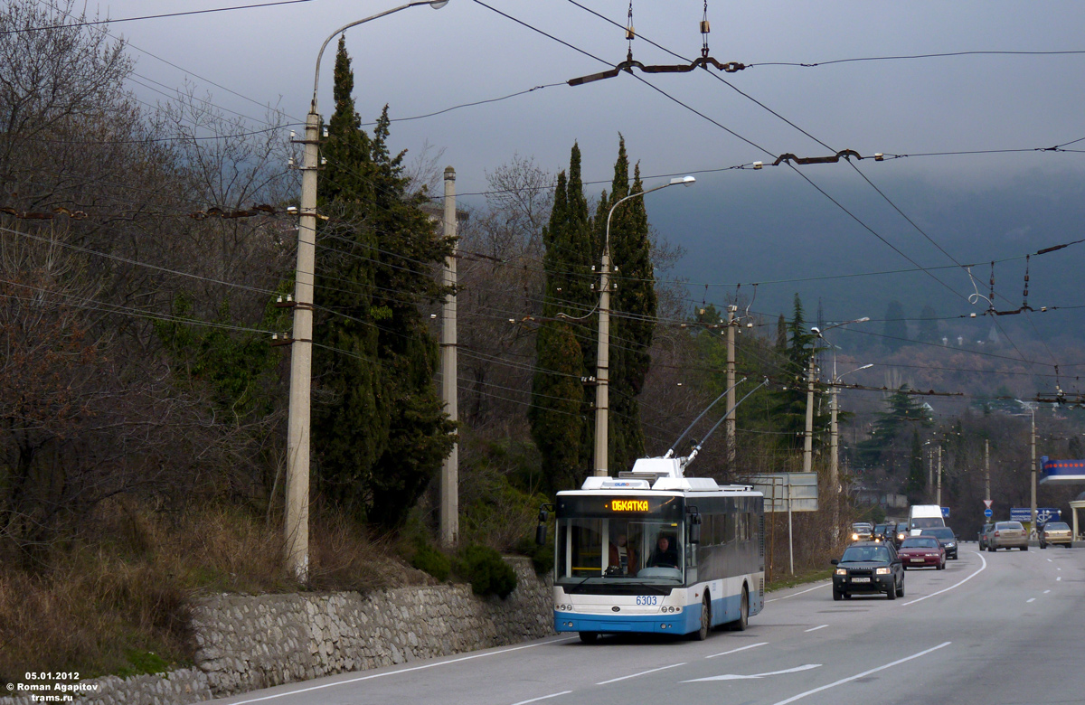 Крымский троллейбус, Богдан Т60111 № 6303