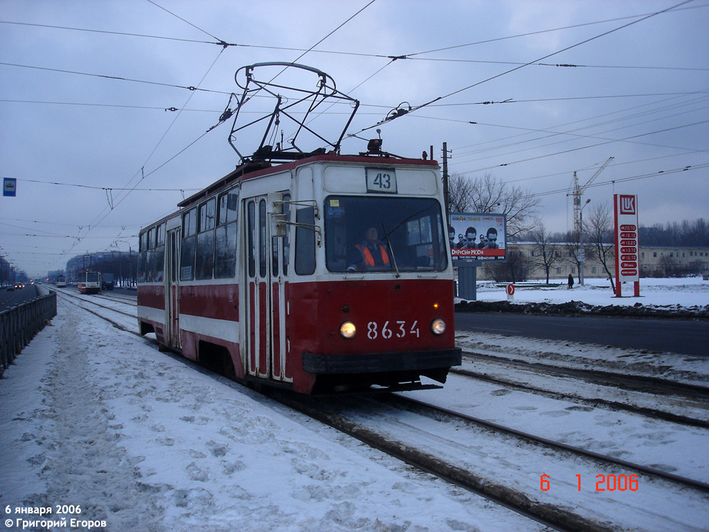 Санкт-Петербург, ЛМ-68М № 8634