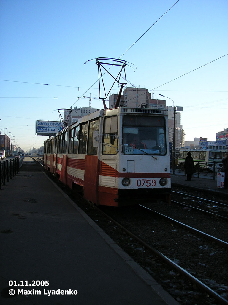 Санкт-Петербург, 71-605 [КТМ-5М3] № 0759