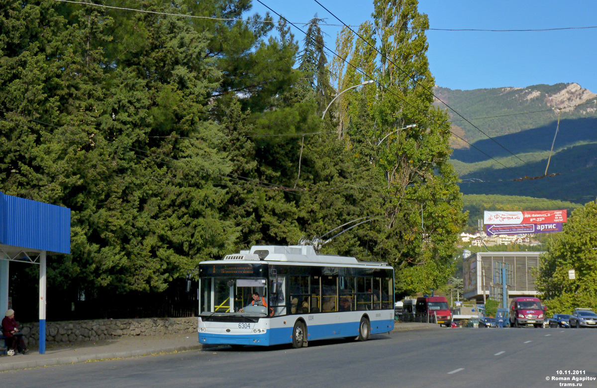 Крымский троллейбус, Богдан Т70110 № 6304
