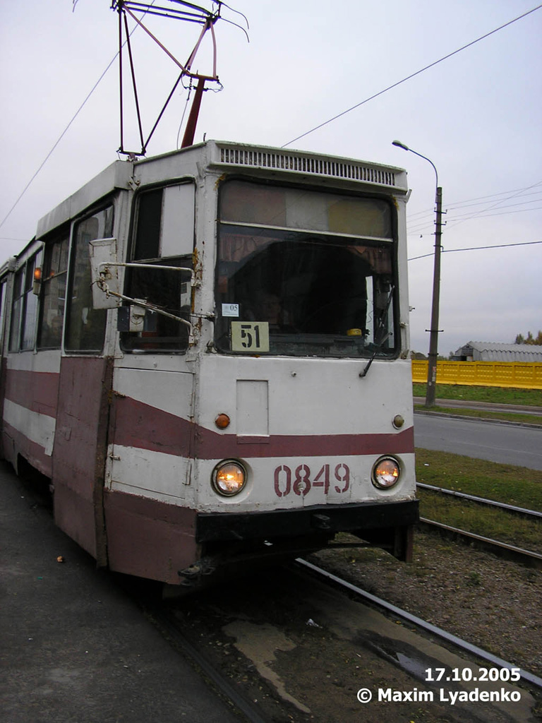 Санкт-Петербург, 71-605 [КТМ-5М3] № 0849