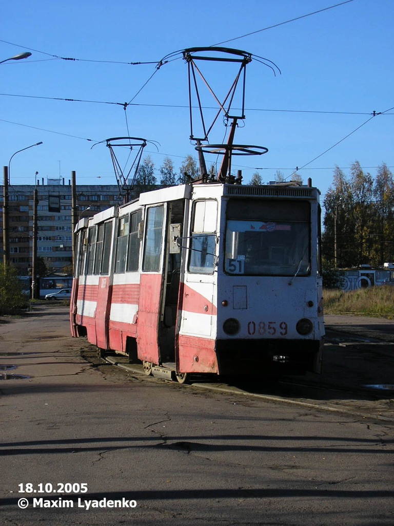 Санкт-Петербург, 71-605 [КТМ-5М3] № 0859