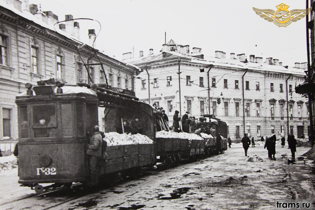 Санкт-Петербург, ГМ № Г-32; Санкт-Петербург — Исторические фотографии трамваев