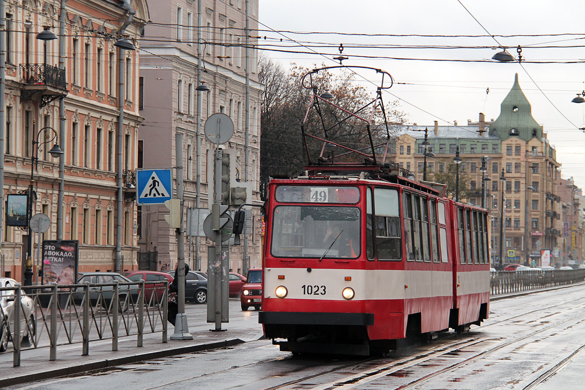 Санкт-Петербург, ЛВС-86К № 1023