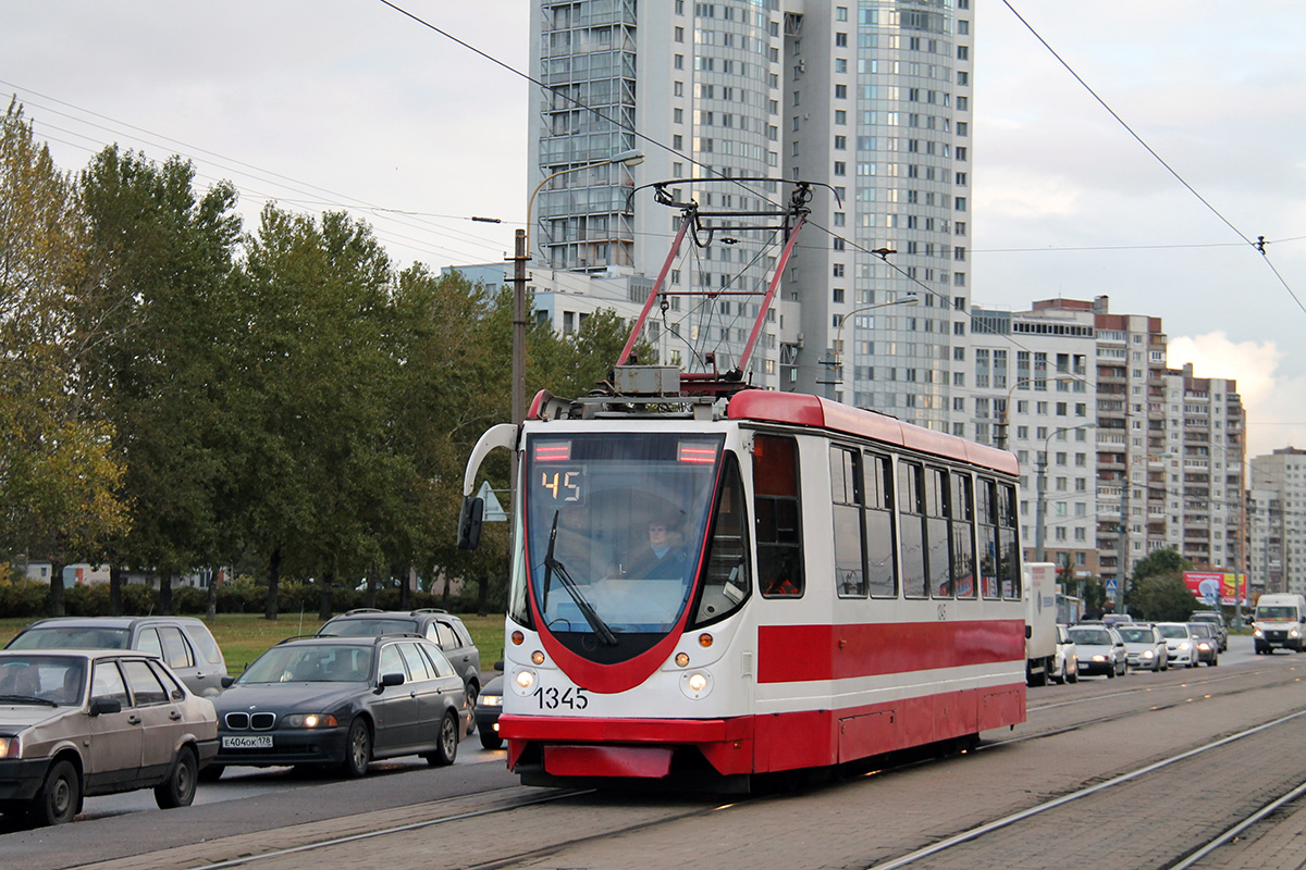 Санкт-Петербург, ЛМ-99АВН / 71-134А № 1345