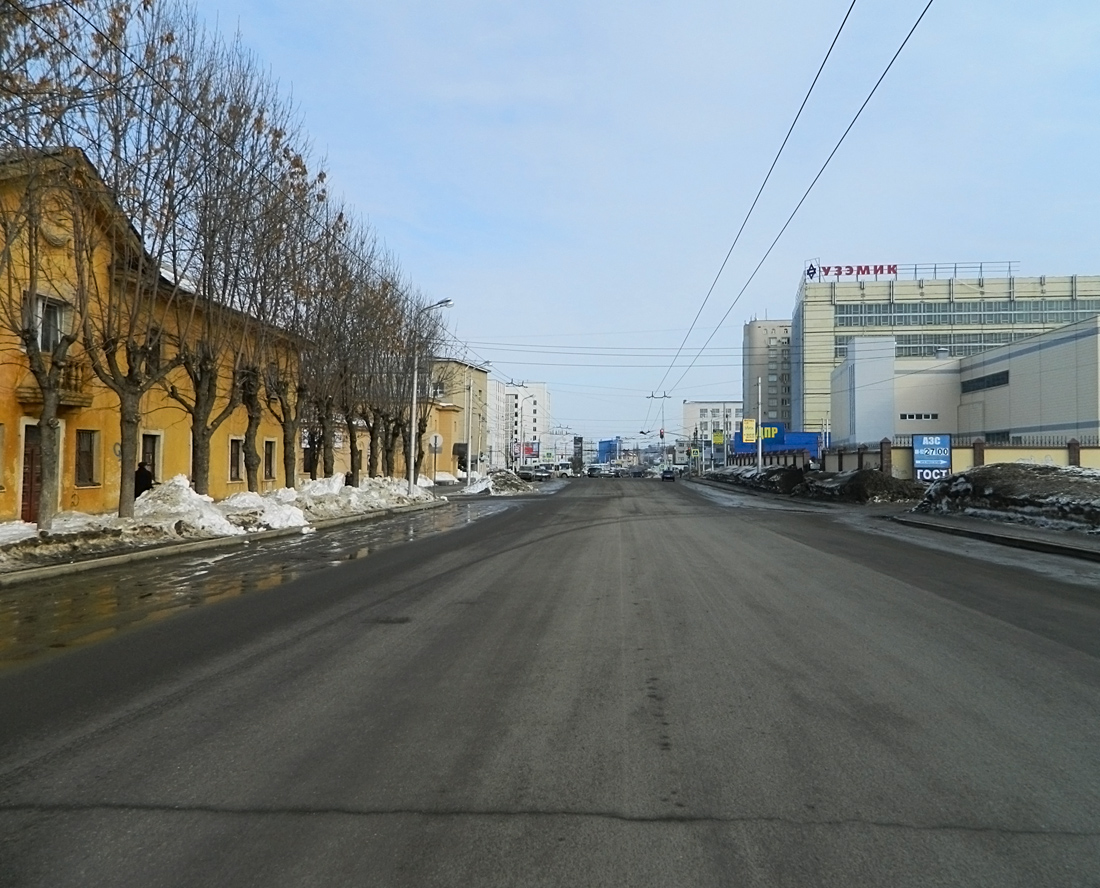 Уфа — Неиспользуемые троллейбусные линии; Уфа — Троллейбусные линии