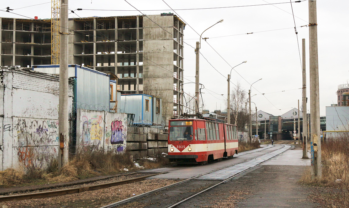 Санкт-Петербург, ЛВС-86К № 3025